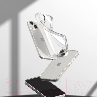 Чехол-накладка Ringke Air для iPhone 14 (прозрачный)