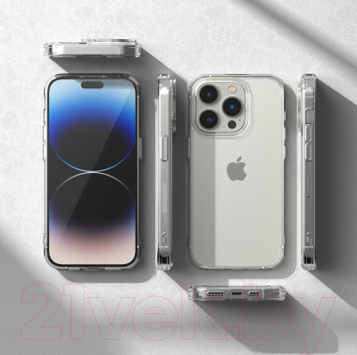 Чехол-накладка Ringke Fusion для iPhone 14 Pro Max (прозрачный)