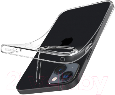 Чехол-накладка Spigen Liquid Crystal для iPhone 14 Plus / ACS04887 (Crystal Clear)