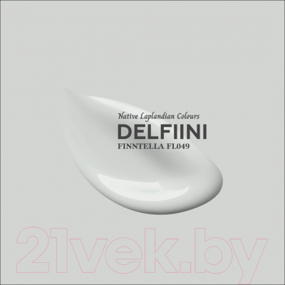Краска Finntella Ulko Delfiini / F-05-1-9-FL049 (9л, светло-серый)