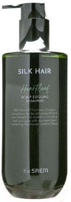 Шампунь для волос The Saem Silk Hair Heartleaf Scalp Cooling Shampoo (400мл)