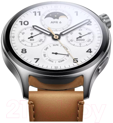 Умные часы Xiaomi Watch S1 Pro BHR6417GL / M2135W1 (серебристый)