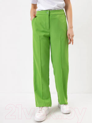 COLLUSION straight leg trousers in mint green