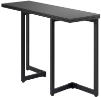 Обеденный стол Millwood Арлен 1 38-76x110x76 (антрацит/металл черный) - 