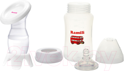 Молокоотсос ручной Ramili MC200 с бутылочкой / MC200240ML