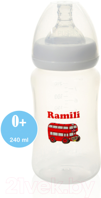 Молокоотсос ручной Ramili MC200 с бутылочкой / MC200240ML