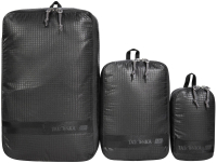 Набор органайзеров для чемодана Tatonka Stuffsack Zip Set III / 3054.040 (черный) - 