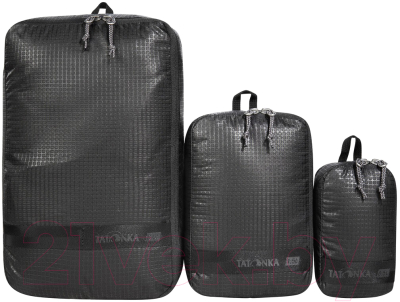 Набор органайзеров для чемодана Tatonka Stuffsack Zip Set III / 3054.040 (черный)