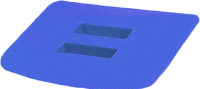 Крышка для мусорного контейнера Merida POKR-0040 / XWS015 (6л, синий) - 