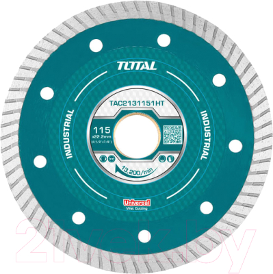 Отрезной диск алмазный TOTAL TAC2131151HT