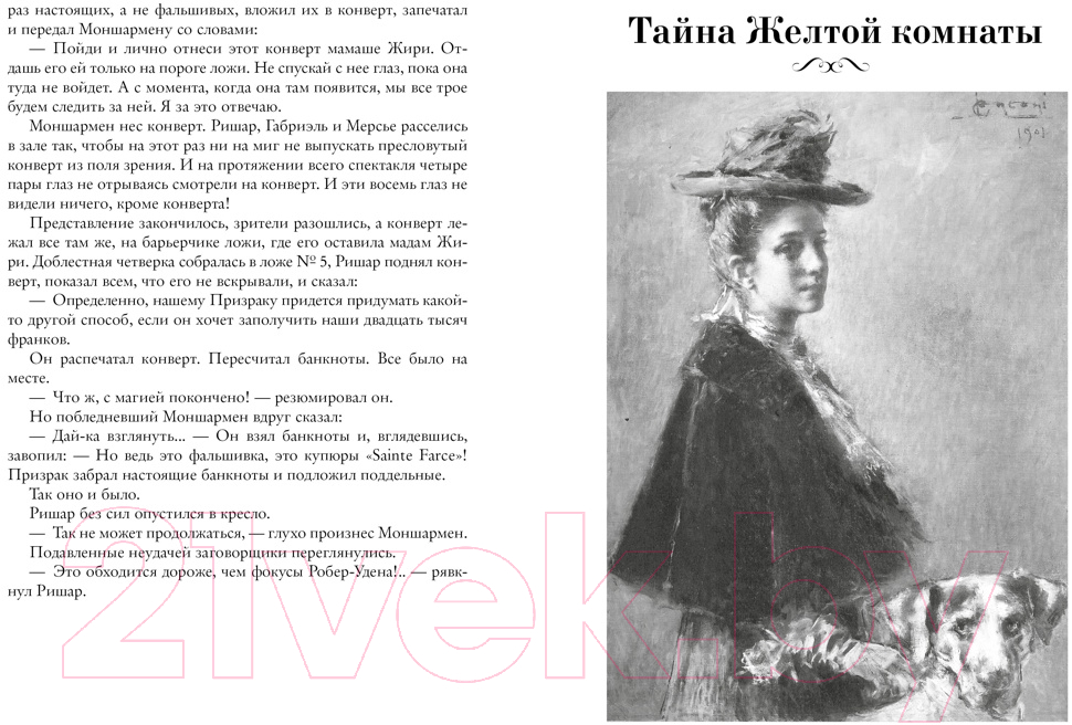 Художественная книга Азбука Призрак Оперы. Тайна Желтой комнаты (Леру Г.) — фото 3
