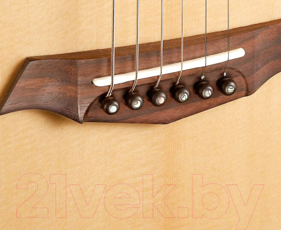 Акустическая гитара Parkwood P610-WCASE-NAT (с футляром)