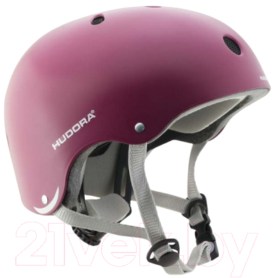 Защитный шлем Hudora Skaterhelm / 84128 (р-р 51-55, розовый)