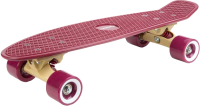 Скейтборд Hudora Skateboard Retro Curve Burgundy / 12153 - 