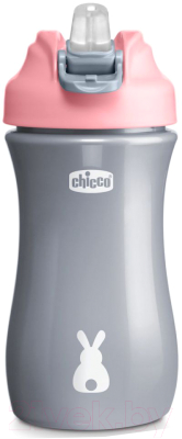 Поильник Chicco Pop-Up Cup / 00006920100000 (350мл, розовый)