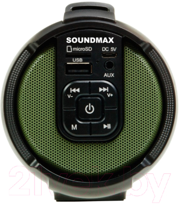 Портативная колонка SoundMax SM-PS5020B (хаки)