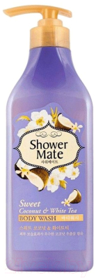 Гель для душа KeraSys Shower Mate Sweet Coconut & White Tea (550мл)