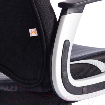Кресло офисное Tetchair Runner ткань (черный/серый)
