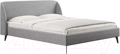 Каркас кровати Сонум Rosa 180x200 (кашемир светло-серый)