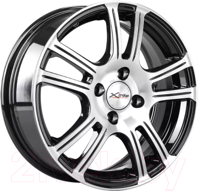 Изображение товара Литой диск X'trike X-105M 15x6" 4x114.3мм DIA 66.1мм ET 40мм BKFP