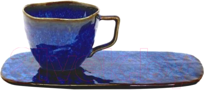 Изображение товара Чашка с блюдцем Lenardi Aquamarine 133-293