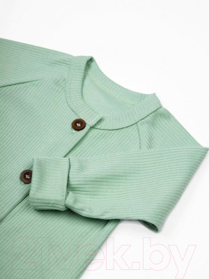 Комплект одежды для малышей Amarobaby Fashion / AB-OD21-FS5001/13-56 (зеленый, р.56)