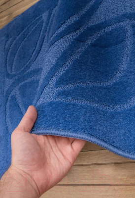 Изображение товара Коврик для ванной Maximus Flora 2582 (60x100, темно-синий)