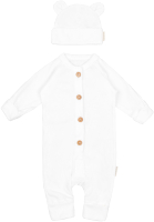 Комплект одежды для малышей Amarobaby Fashion / AB-OD21-FS5001/33-86 (молочный, р.86) - 