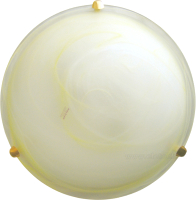 Потолочный светильник Элетех Дюна 250 НПБ 01-60-130 М15 / 1005151573 (желтый/золото) - 