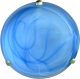 Потолочный светильник Элетех Дюна 500 НПБ 06-3х60 М64 / 1005151102 (голубой/хром) - 