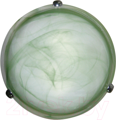 Потолочный светильник Элетех Дюна 500 НПБ 06-3х60 М64 / 1005151105 (зеленый/хром)