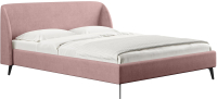 Каркас кровати Сонум Rosa 160x200 (микровелюр лиловый) - 