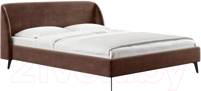 Каркас кровати Сонум Rosa 160x200 (вельвет коричневый)