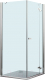 Душевой уголок Roth Elegant Line 100x100 / GDOP1+GB (хром/прозрачное стекло) - 