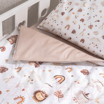 Комплект постельный для малышей Perina Boho / ПК3-09.1