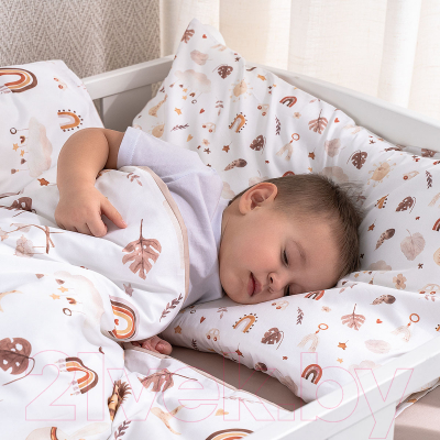 Комплект постельный для малышей Perina Boho / ПК3-09.1