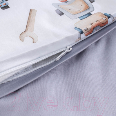 Комплект постельный для малышей Perina Robo / ПК3-08.1