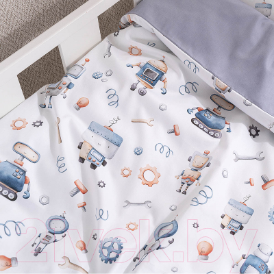 Комплект постельный для малышей Perina Robo / ПК3-08.1
