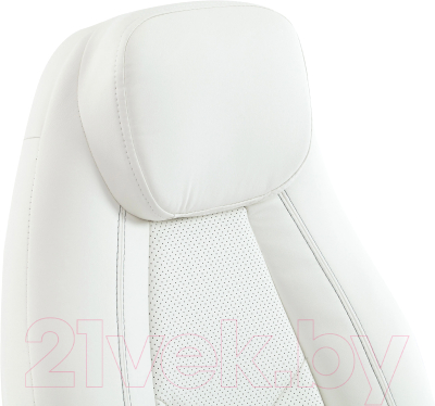 Кресло офисное Tetchair Boss Lux кожзам (белый)