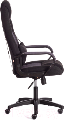 Кресло геймерское Tetchair Driver ткань (черный/серый)