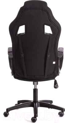 Кресло геймерское Tetchair Driver ткань (черный/серый)