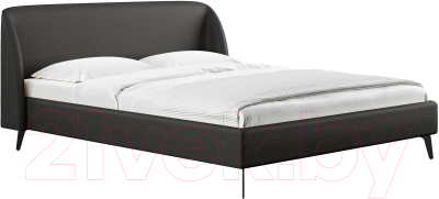 Каркас кровати Сонум Rosa 160x200 (экокожа графит)