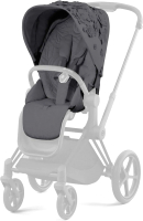 Набор чехлов для прогулочного блока Cybex Priam Seat Pack III (FE Simply Flowers Grey) - 