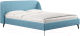 Каркас кровати Сонум Rosa 160x200 (рогожка голубой) - 