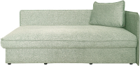 Тахта Lama мебель Лиза-2 левый (Lira 3 Olive) - 
