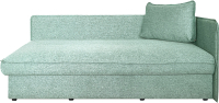 Тахта Lama мебель Лиза-2 левый (Lira 8 Aquamarine) - 