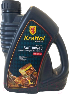 Моторное масло Kraftol 10W40 дизель CI-4/SL A3/B4 / 3635 (1л)