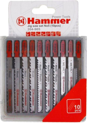 Набор пильных полотен Hammer Flex 204-905