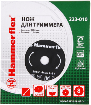 

Нож для триммера Hammer, Flex 223-010