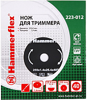 

Нож для триммера Hammer, Flex 223-012